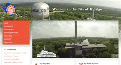 Desktop Screenshot of cityofhidalgo.net
